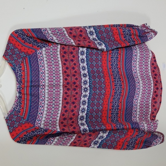 Design Lab Lord & Taylor Long Sleeve Blouse Size M - Picture 3 of 4